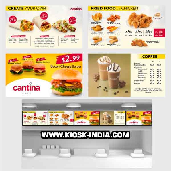 indian restaurant menu board design